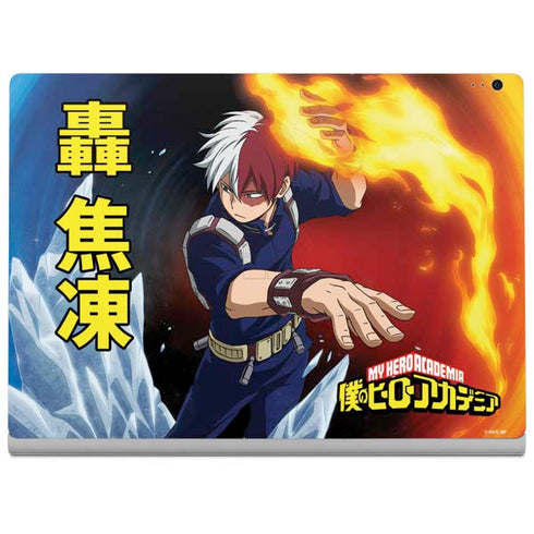 My Hero Academia Shoto Todoroki Season 4 Surface Book 2 13.5in Skin